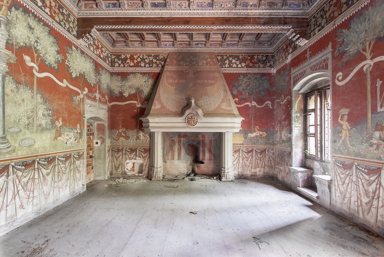 abandoned places photography inside tapestry